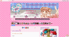 Desktop Screenshot of enredandomelosdedos.blogspot.com