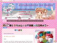 Tablet Screenshot of enredandomelosdedos.blogspot.com