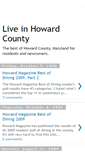 Mobile Screenshot of liveinhowardcounty.blogspot.com