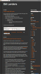 Mobile Screenshot of bill-landers.blogspot.com
