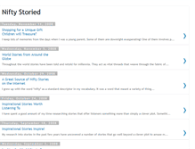 Tablet Screenshot of niftystories.blogspot.com