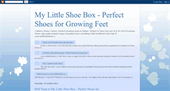 Desktop Screenshot of mylittleshoeboxco.blogspot.com