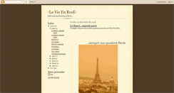 Desktop Screenshot of isa-et-lavieenrose.blogspot.com