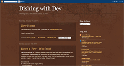 Desktop Screenshot of dishingwithdev.blogspot.com