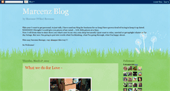Desktop Screenshot of marcenz.blogspot.com