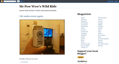 Desktop Screenshot of mrpowwow.blogspot.com