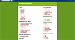 Desktop Screenshot of india-web.blogspot.com