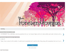 Tablet Screenshot of forevermommas.blogspot.com