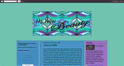 Desktop Screenshot of msnewbeauty.blogspot.com