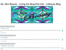 Tablet Screenshot of msnewbeauty.blogspot.com