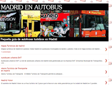 Tablet Screenshot of madridenautobus.blogspot.com