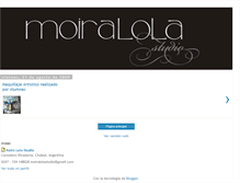 Tablet Screenshot of moiralolastudio.blogspot.com