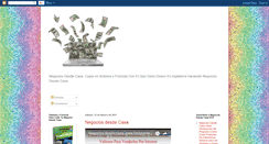 Desktop Screenshot of empresasdesdecasa.blogspot.com