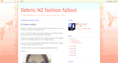 Desktop Screenshot of fashionme-debris.blogspot.com