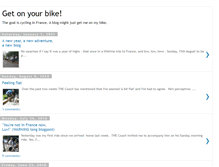 Tablet Screenshot of cycleinfrance.blogspot.com