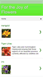Mobile Screenshot of forthejoyofflowers.blogspot.com