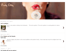 Tablet Screenshot of pretty-ditty.blogspot.com