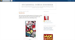 Desktop Screenshot of occasionalcomicsdisorder.blogspot.com