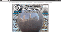 Desktop Screenshot of homelessgrapevine.blogspot.com