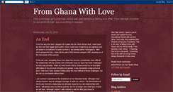 Desktop Screenshot of ghanawithlove.blogspot.com