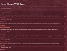 Tablet Screenshot of ghanawithlove.blogspot.com