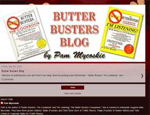 Tablet Screenshot of butterbusters.blogspot.com