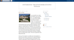 Desktop Screenshot of interiortransformationstoday.blogspot.com