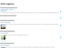 Tablet Screenshot of littlelogistics.blogspot.com