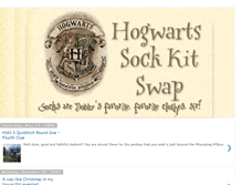 Tablet Screenshot of hogwarts-sock-kit-swap.blogspot.com