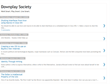 Tablet Screenshot of downplaysociety.blogspot.com