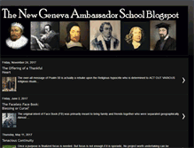 Tablet Screenshot of ambassadorschool.blogspot.com