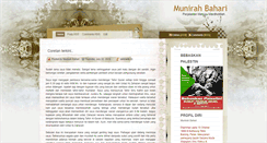 Desktop Screenshot of munirah-bahari.blogspot.com