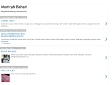 Tablet Screenshot of munirah-bahari.blogspot.com