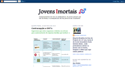 Desktop Screenshot of jovensimortais.blogspot.com