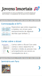 Mobile Screenshot of jovensimortais.blogspot.com