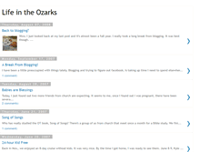 Tablet Screenshot of life-in-the-ozarks.blogspot.com