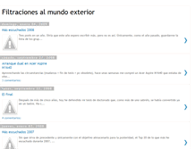 Tablet Screenshot of filtraciones.blogspot.com