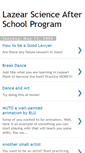 Mobile Screenshot of lazearscience.blogspot.com