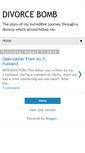 Mobile Screenshot of divorcebomb.blogspot.com