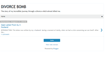 Tablet Screenshot of divorcebomb.blogspot.com
