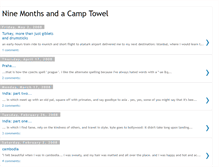 Tablet Screenshot of ninemonthsandacamptowel.blogspot.com