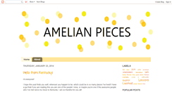 Desktop Screenshot of amelianpieces.blogspot.com