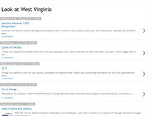 Tablet Screenshot of lookatwestvirginia.blogspot.com