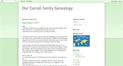 Desktop Screenshot of carrollfamilysaga.blogspot.com