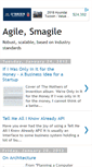 Mobile Screenshot of agilesmagile.blogspot.com