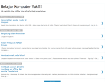 Tablet Screenshot of belajarkomputeryuk.blogspot.com
