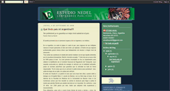 Desktop Screenshot of estudionedel.blogspot.com