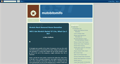 Desktop Screenshot of mutobitomifo.blogspot.com