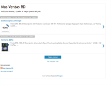 Tablet Screenshot of masventasrd.blogspot.com