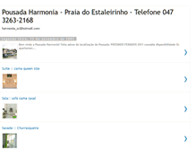 Tablet Screenshot of harmoniasc.blogspot.com